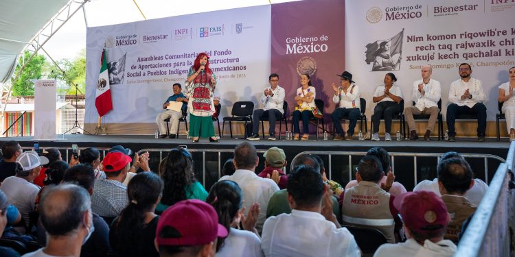 LAYDA SANSORES Y CLAUDIA SHEINBAUM CELEBRAN EN CAMPECHE UNA NUEVA ERA PARA LOS PUEBLOS INDÍGENAS CON ENTREGA HISTÓRICA DE RECURSOS DIRECTOS